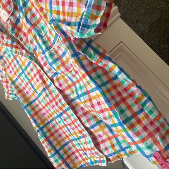 Oh joy! Printfresh collab short sleeved button down cotton pajama top small - Picture 8 of 8